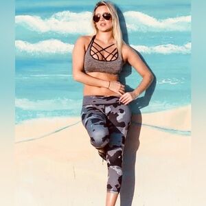 BOGO FREE Compressionz Camo Capri Leggings